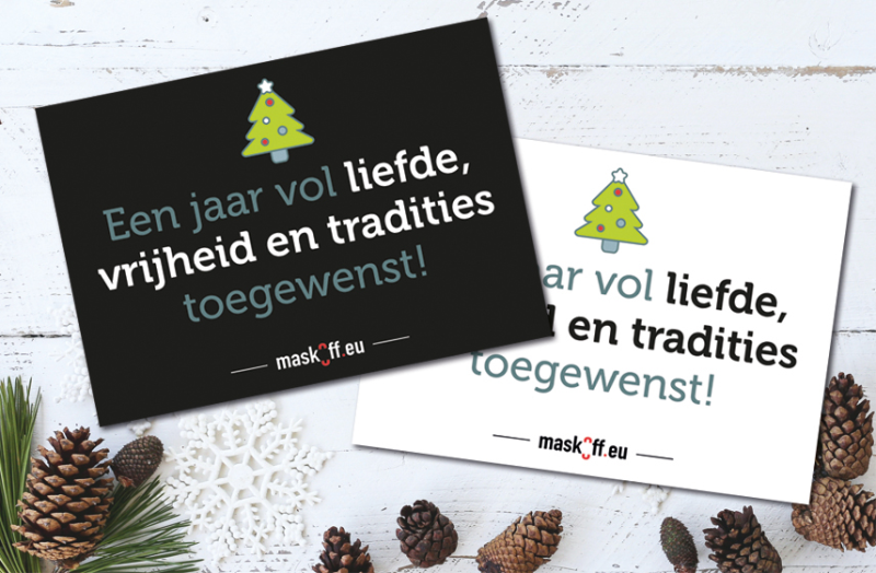 Wenskaarten in zwart en wit