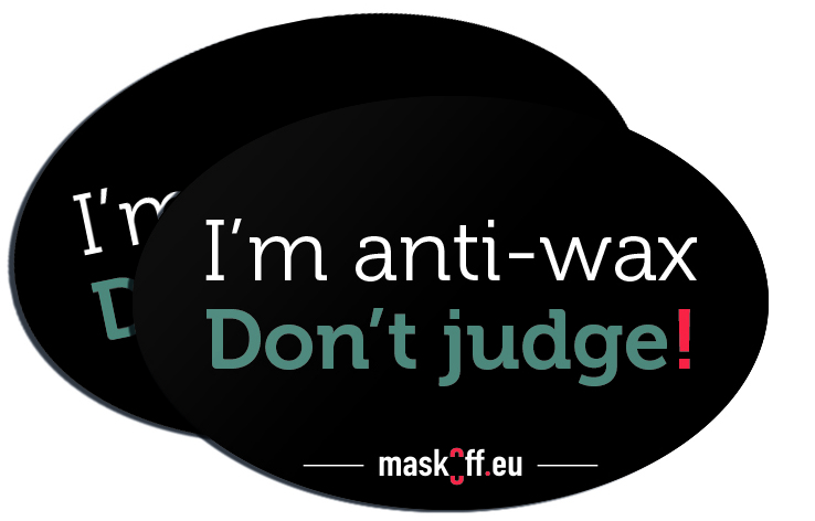 Autosticker I'm anti-wax